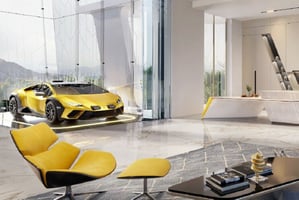 Lamborghini supercar styles homes